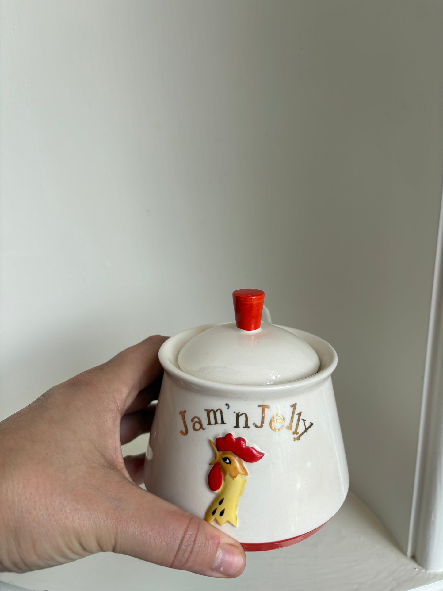 Holt Howard 1962 Rooster Jam Jar