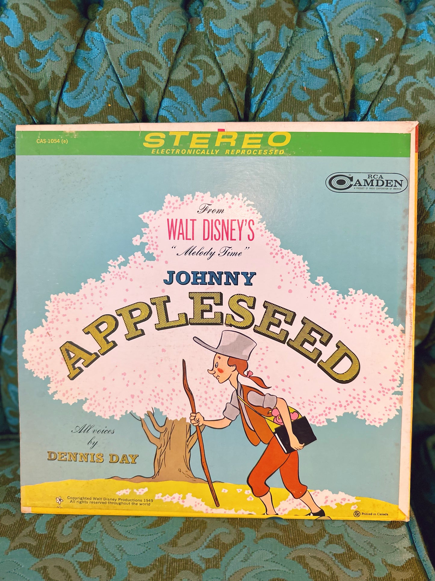 1949 Roy Rogers tells and sings about Pecos Bill/ Johnny Appleseed CAS - 1054