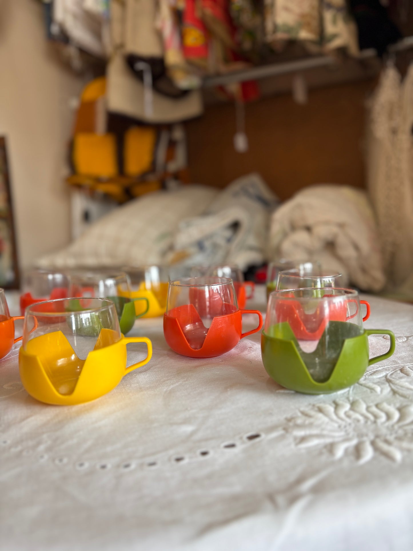 1960s Scandinavian Coffee Mugs