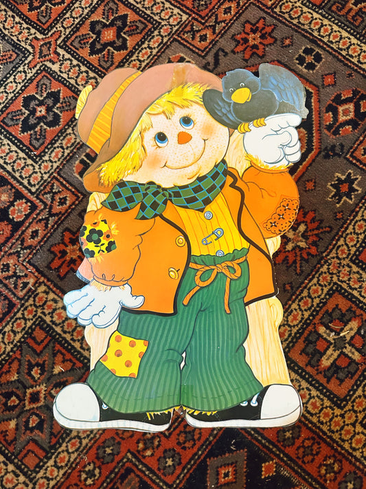 Scarecrow Vintage Halloween Cutout