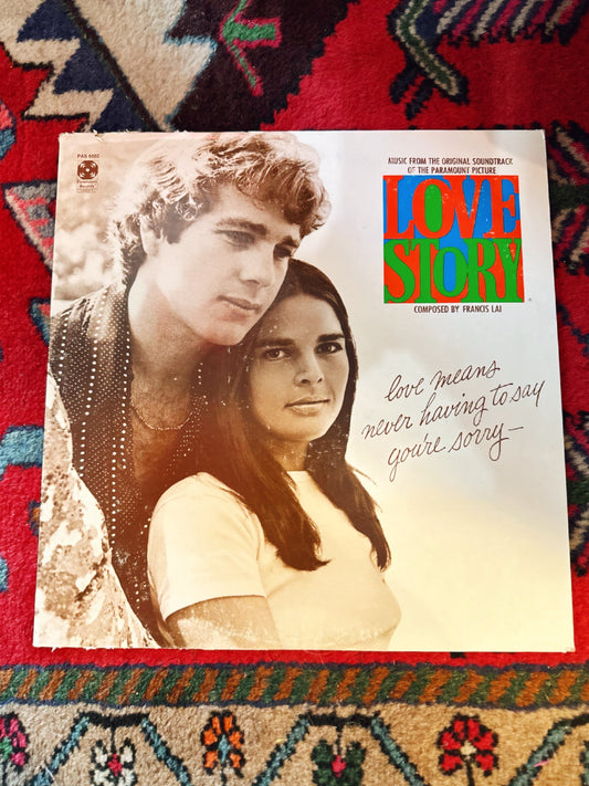 LOVE STORY Vinyl - music from the original soundtrack of the paramount picture