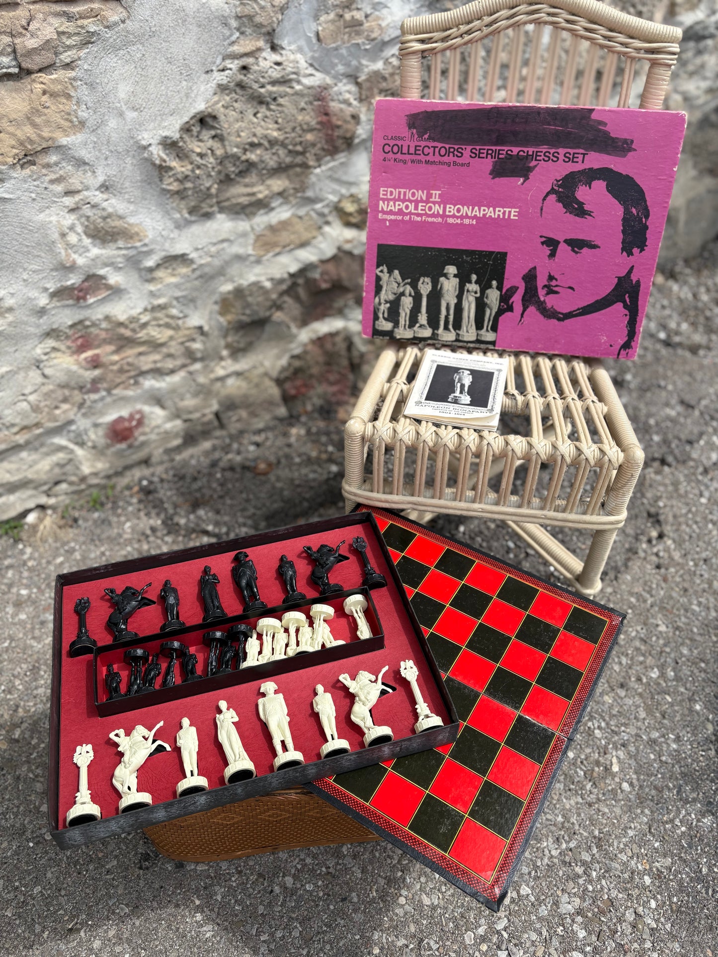 Collectors Series Chess Set - Napoleon Bonaparte
