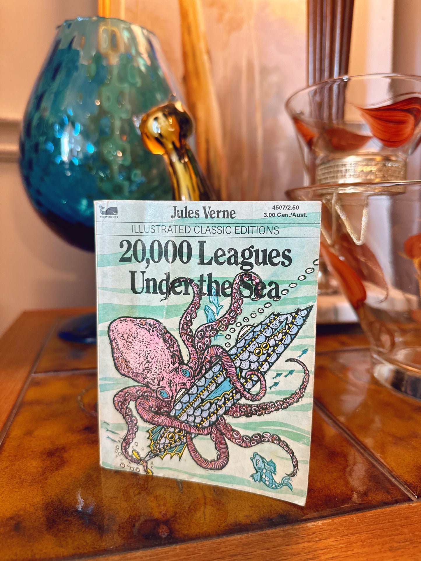 1983 Moby Books Illustrated Classics : 20,000 Leagues Under the Sea 4507