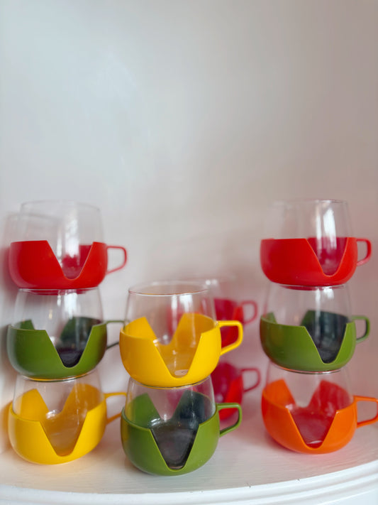 1960s Scandinavian Coffee Mugs