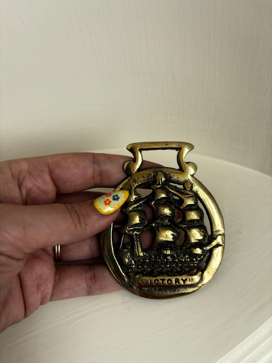 Victory Ship Brass Bottle Opener