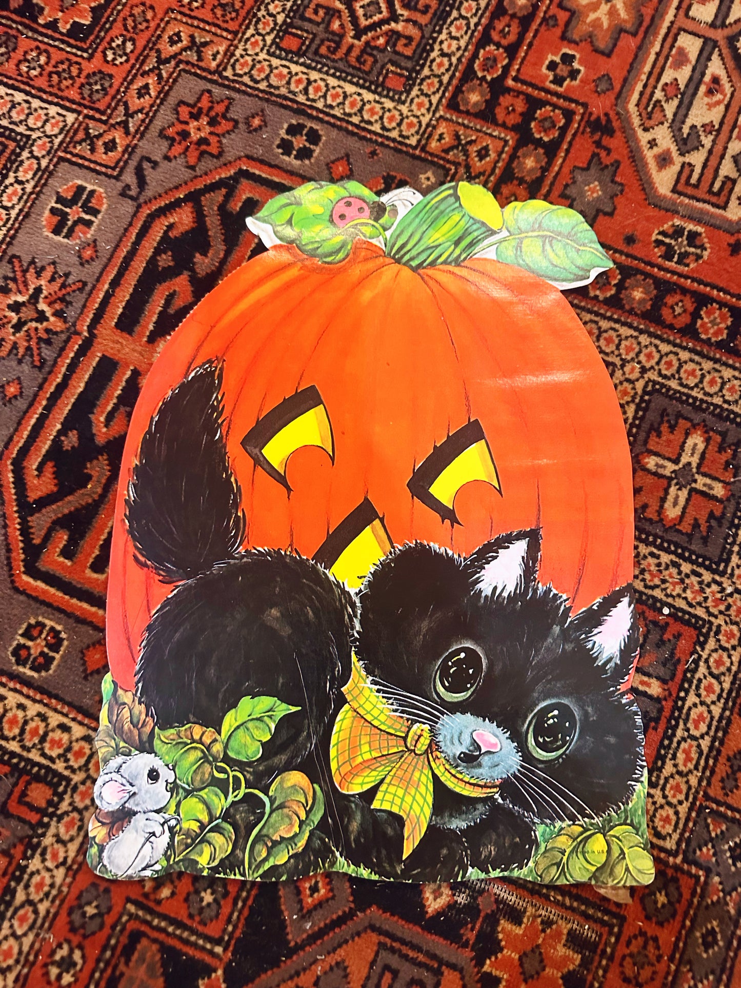 Cat & Mouse Halloween Cutout