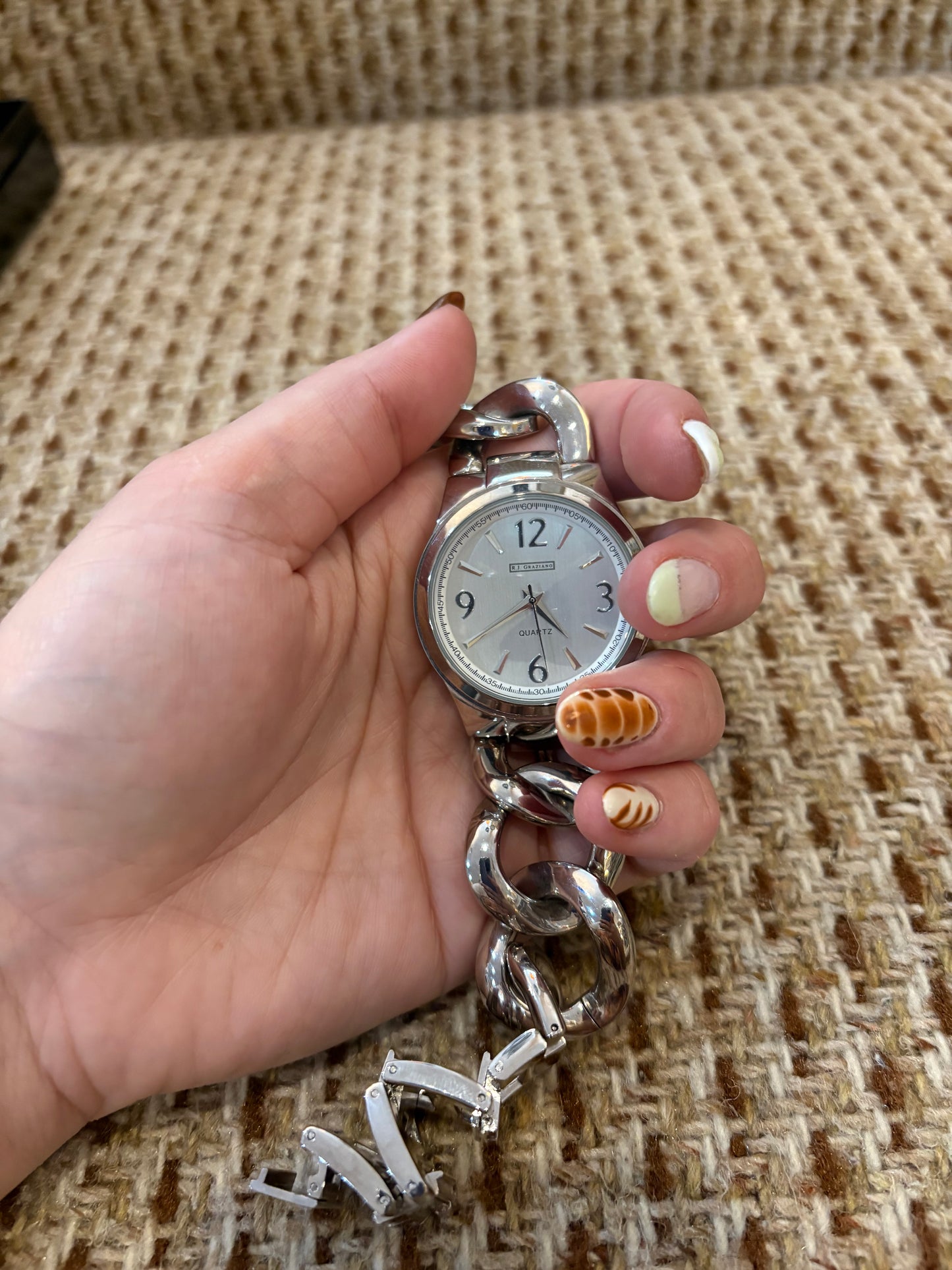 R.J Graziano Watch - Silver Base metal