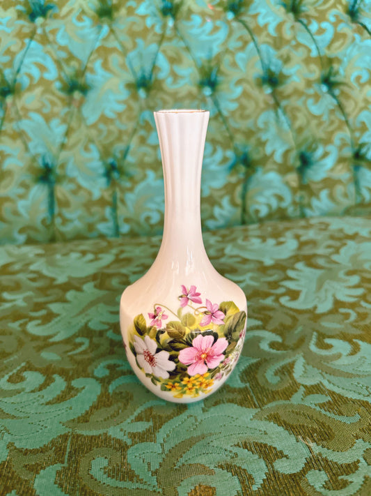 Royal Grafton England Vase - Country Flowers