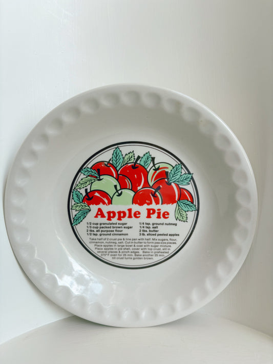 Sunnycraft Sunstone Collection Apple Pie Plate