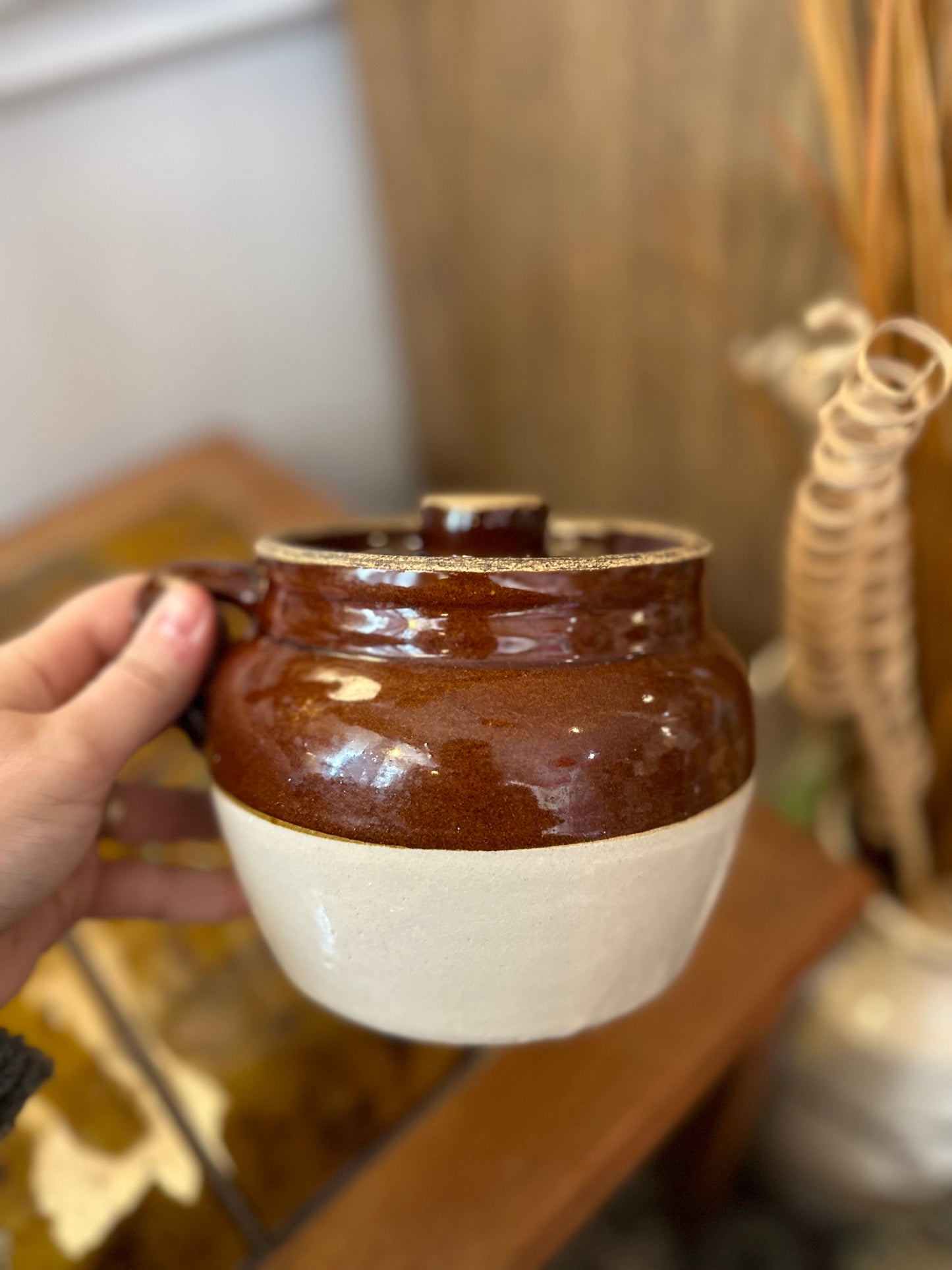 Old Bean Pot USA Pottery