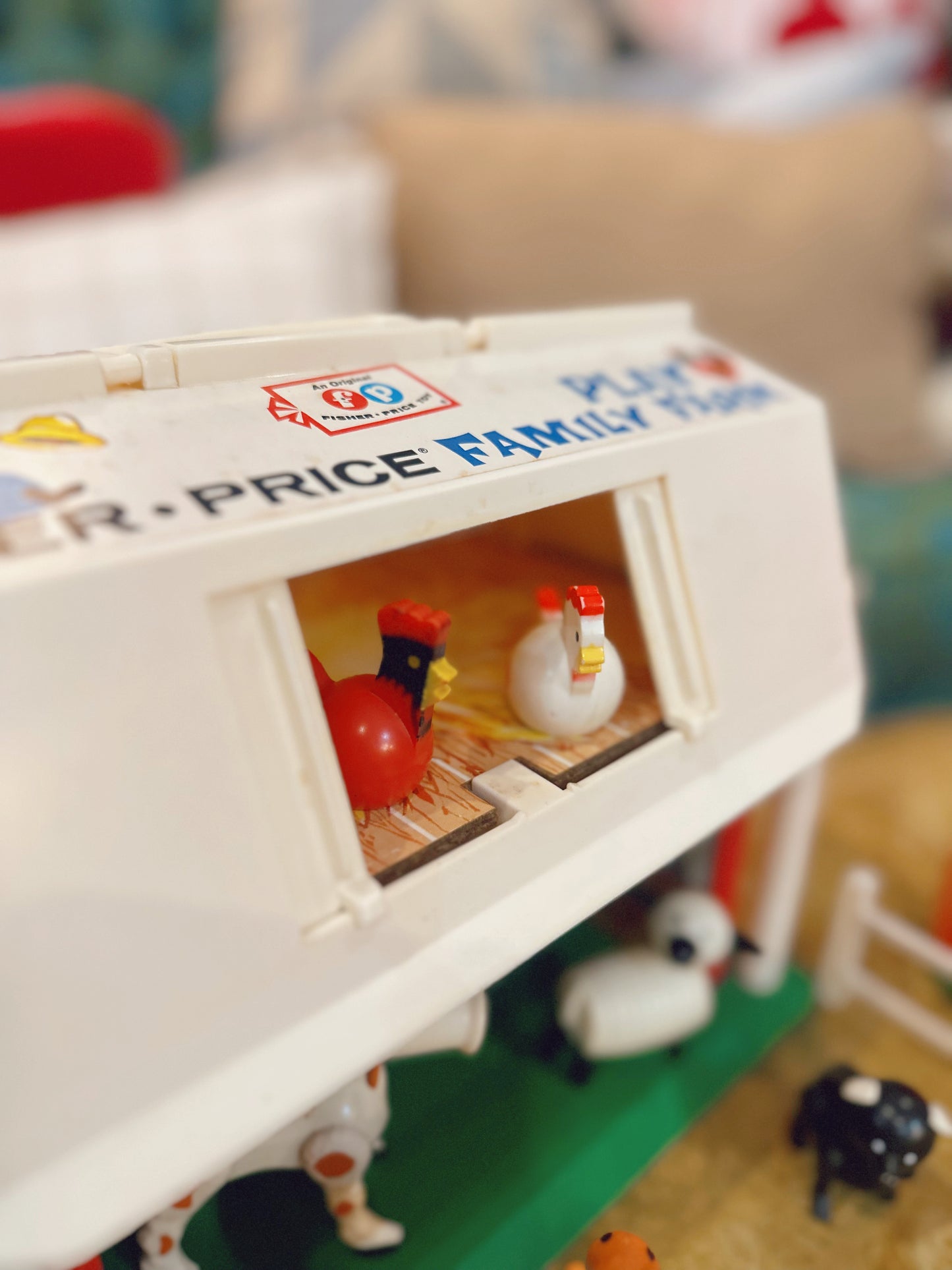 1967 Fisher Price Family Farm (complete)