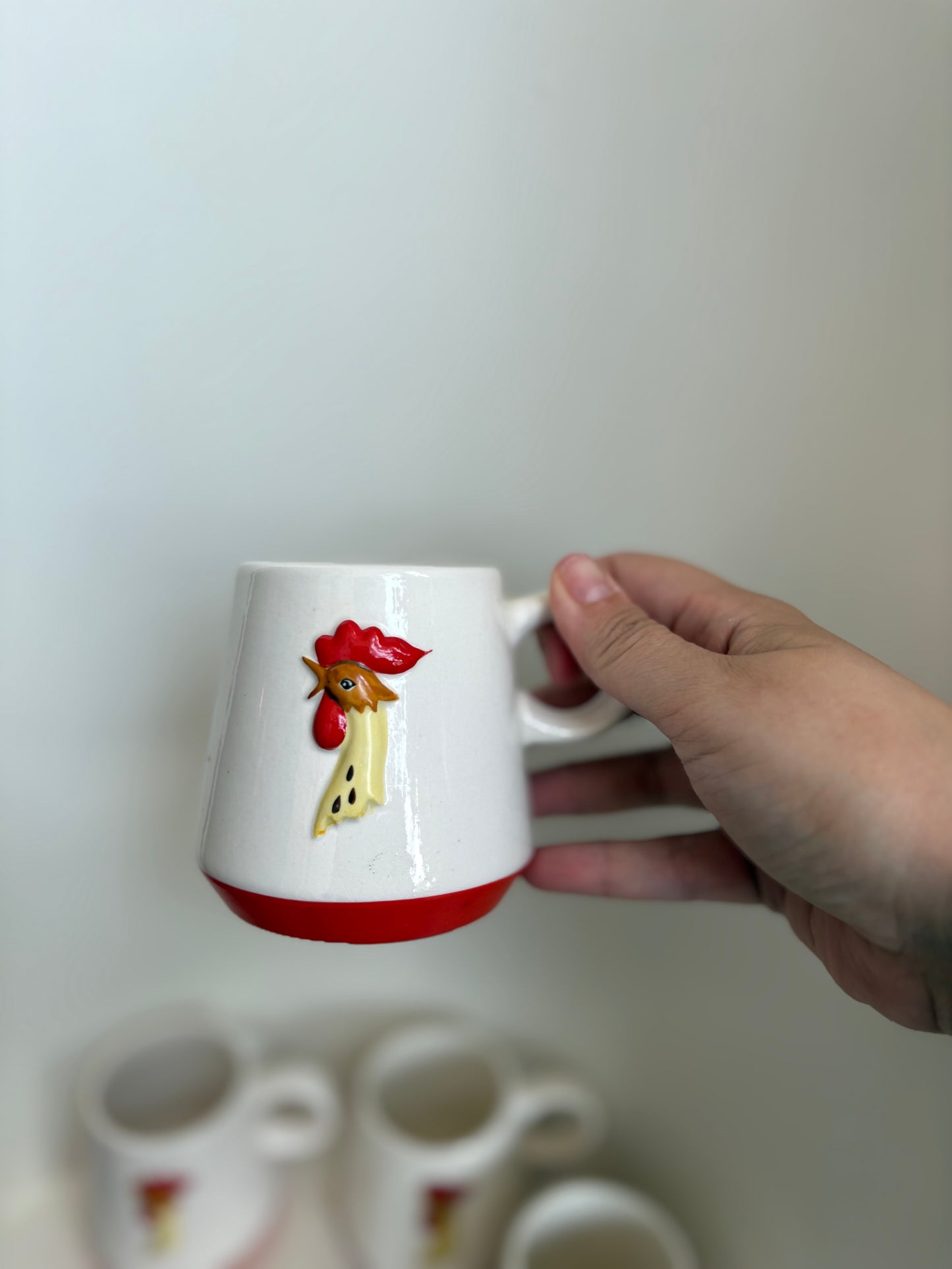 Holt Howard 1960 Rooster Mugs