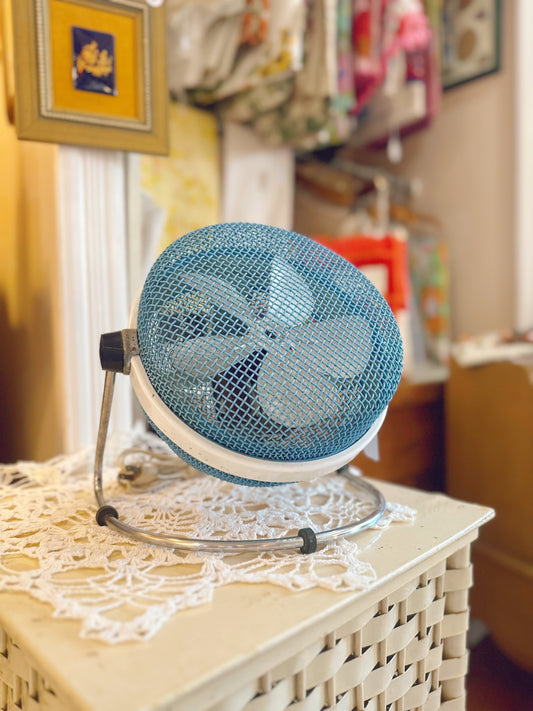 1950s ORLI Fan - works great! Repainted
