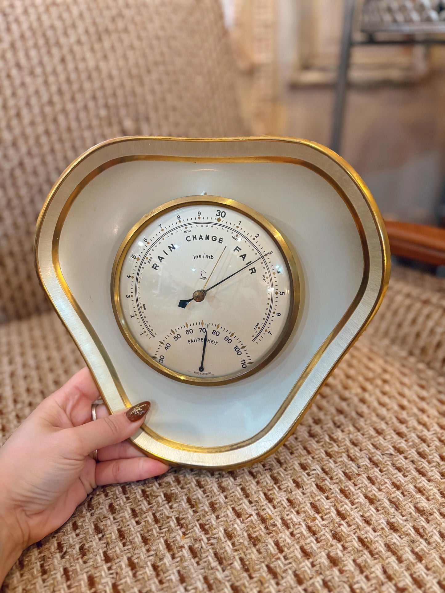 Brass Barometer