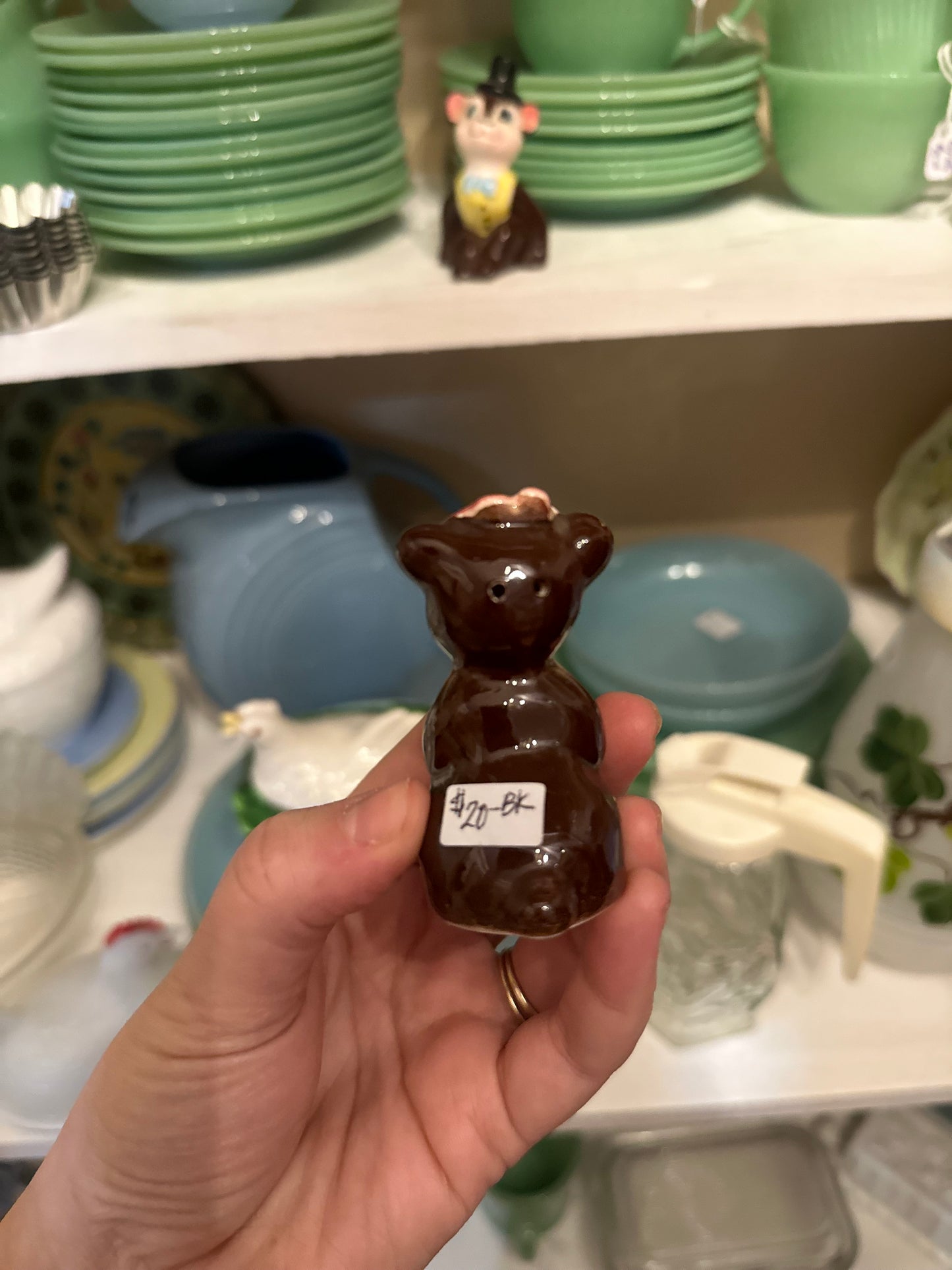 Bear couple salt & pepper shaker set