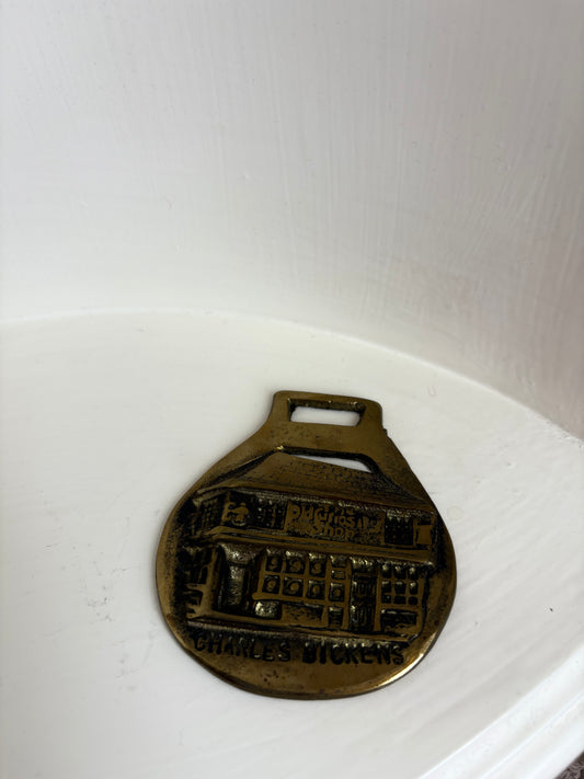 Charles Dickens Brass Bottle Opener