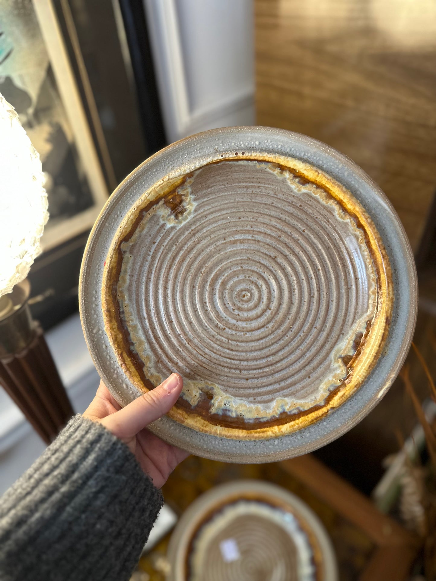 Set of 6 1970s Laurentian Pottery (item #2019) plates