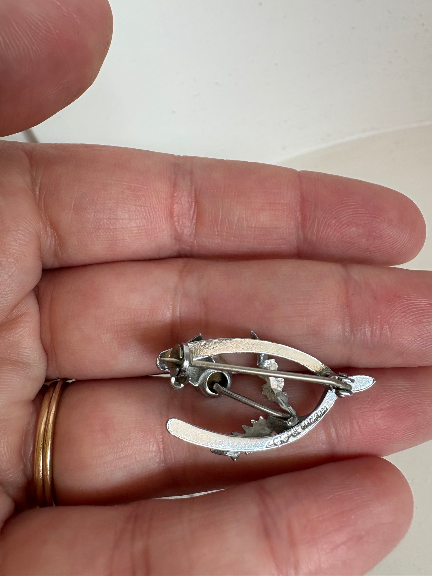 Brooch #3 - Scottish Sash pin