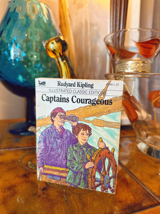 1983 Moby Books Illustrated Classics : Captains Courageous 4536