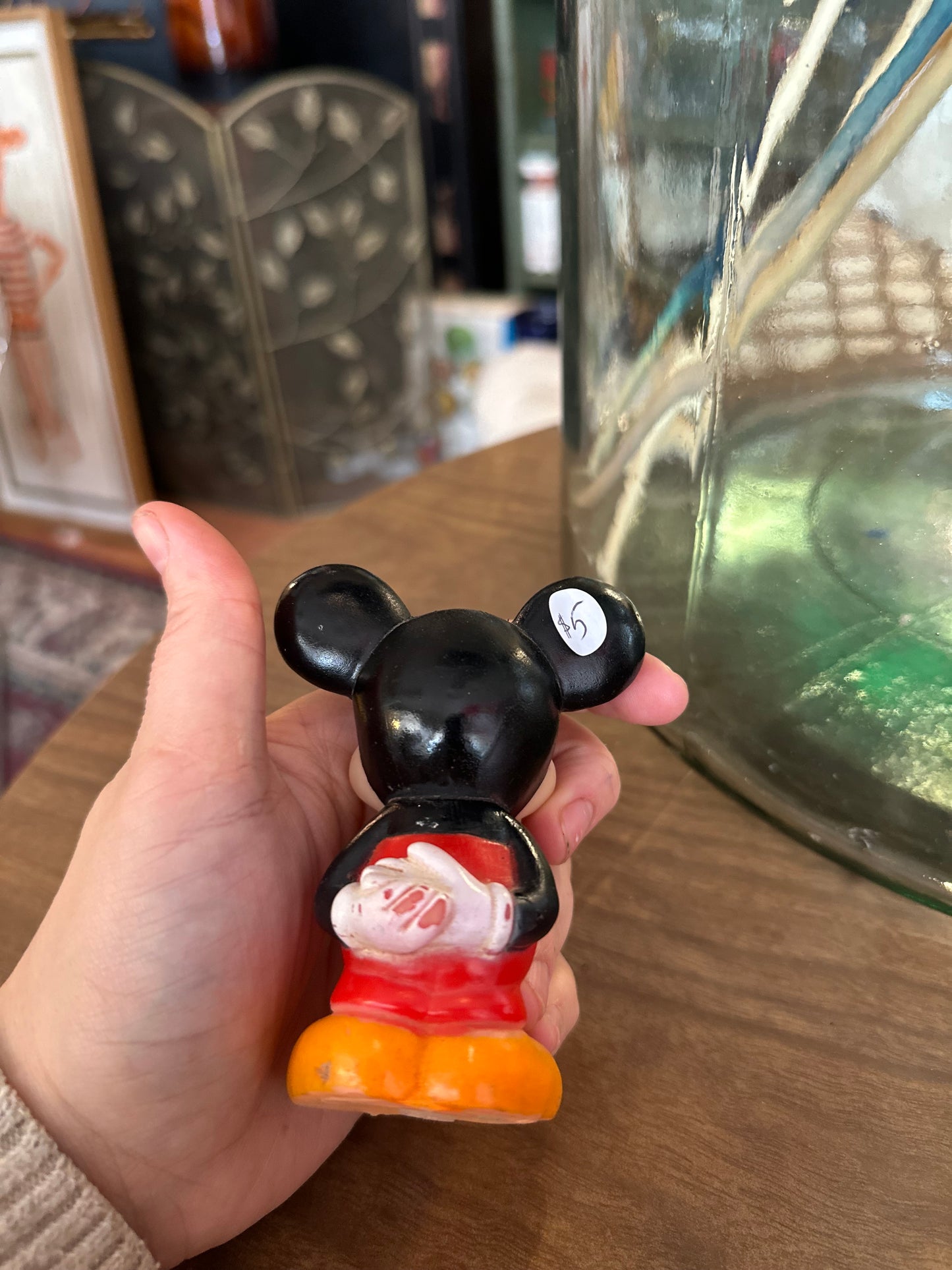 Mickey Mouse vintage Squeaky Toy