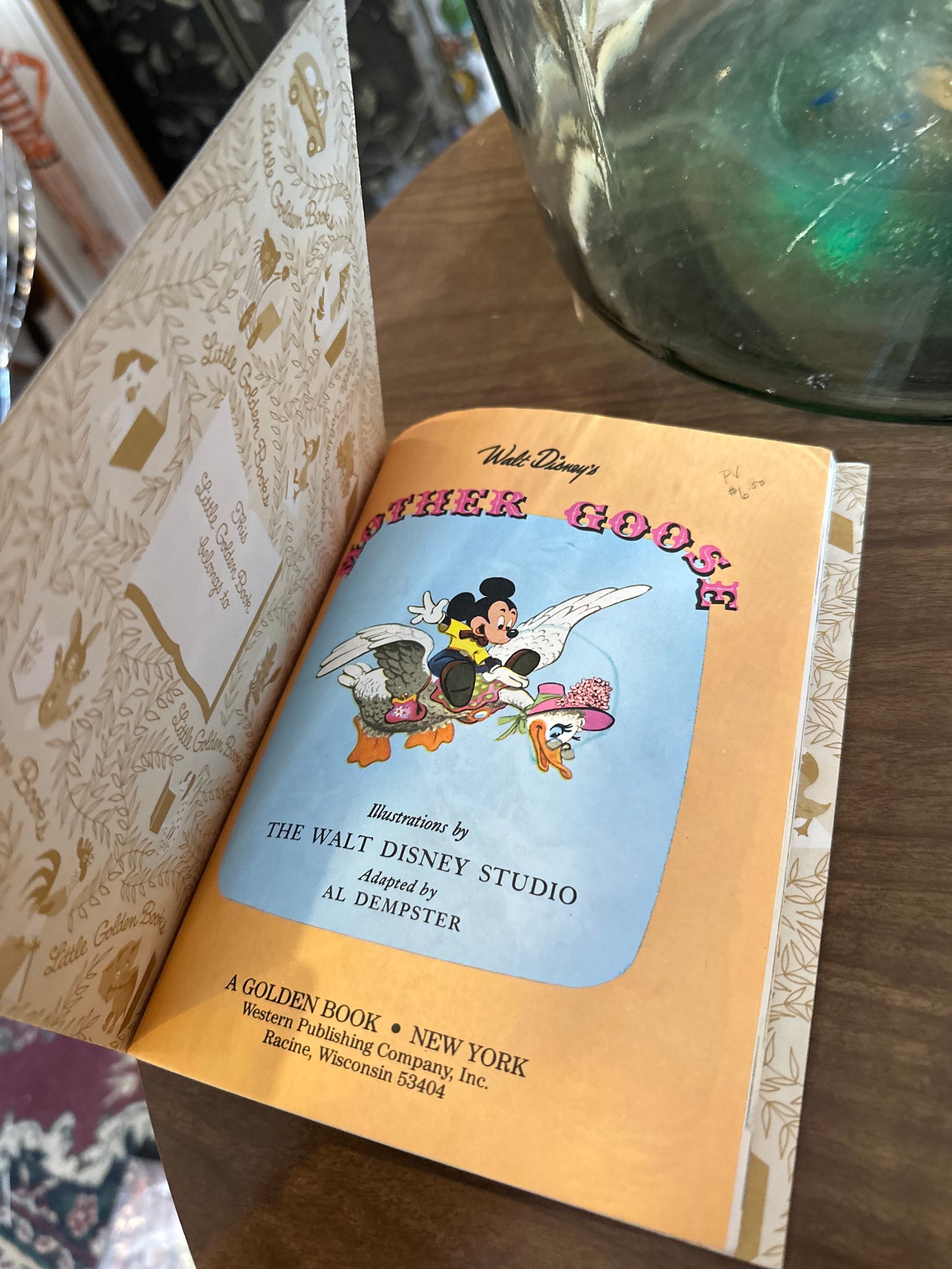 Walt Disneys Mother Goose (A Little Golden Book)