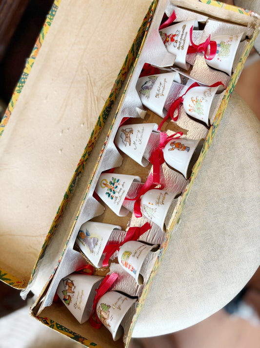 Christmas Bells - set of 12 Made in Japan