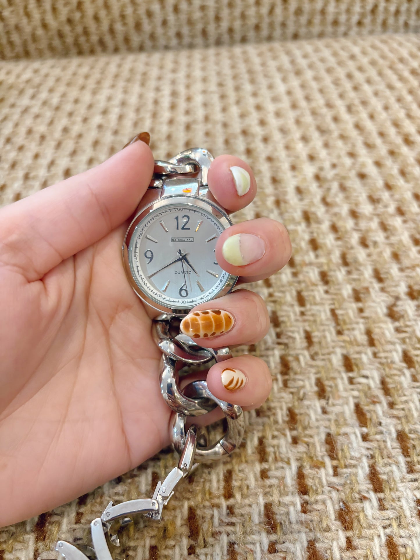 R.J Graziano Watch - Silver Base metal