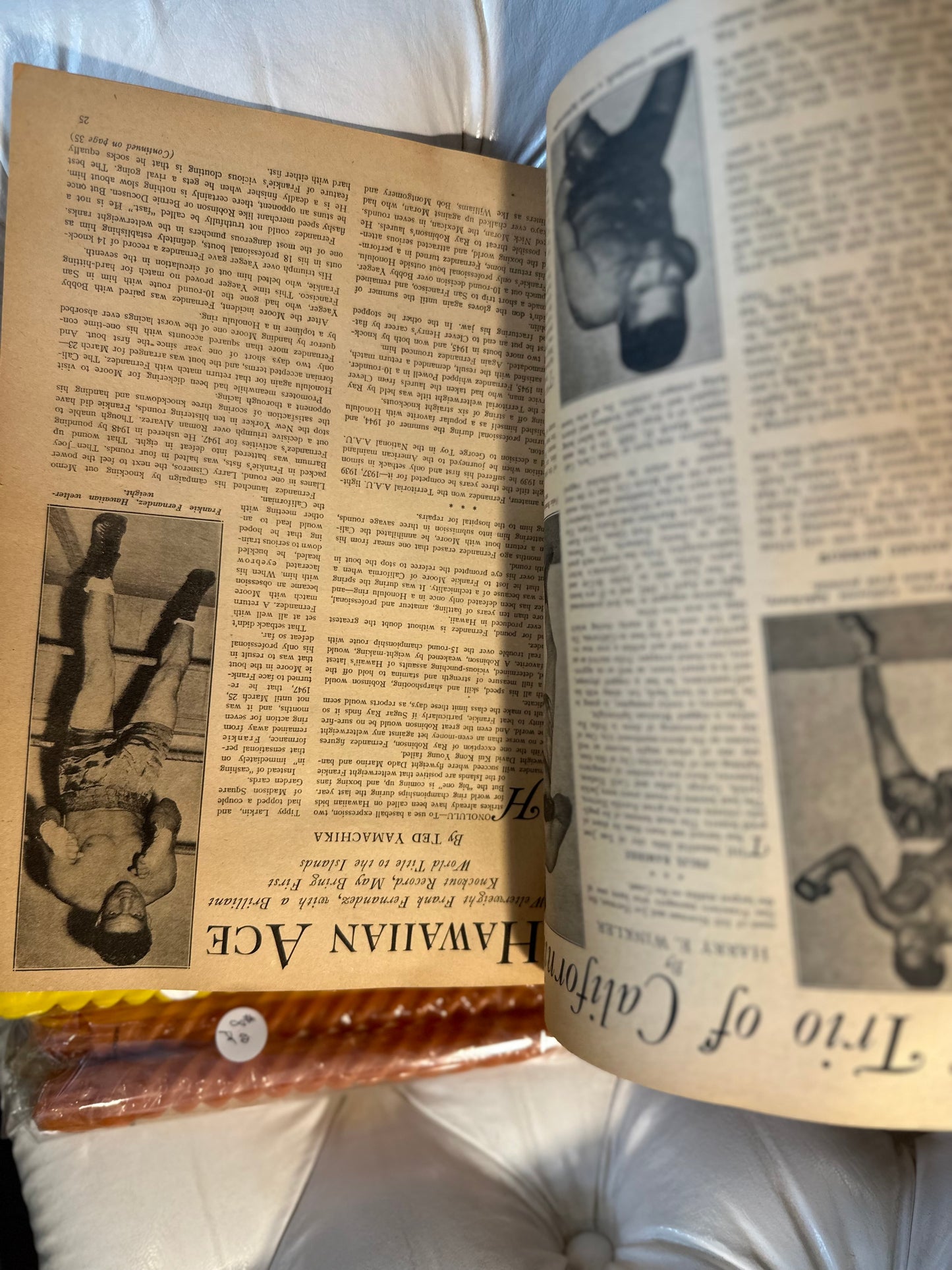 September 1948 The Ring Boxing Magazine Louis Walcott