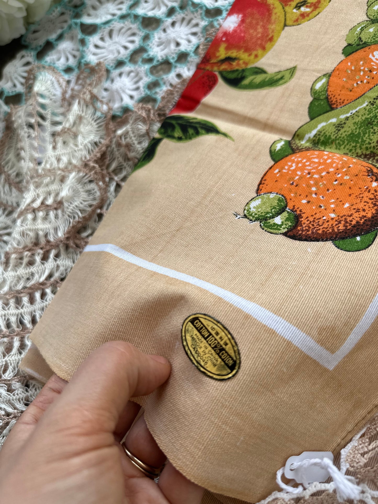 100% Cotton Kitchen Towel - fruit