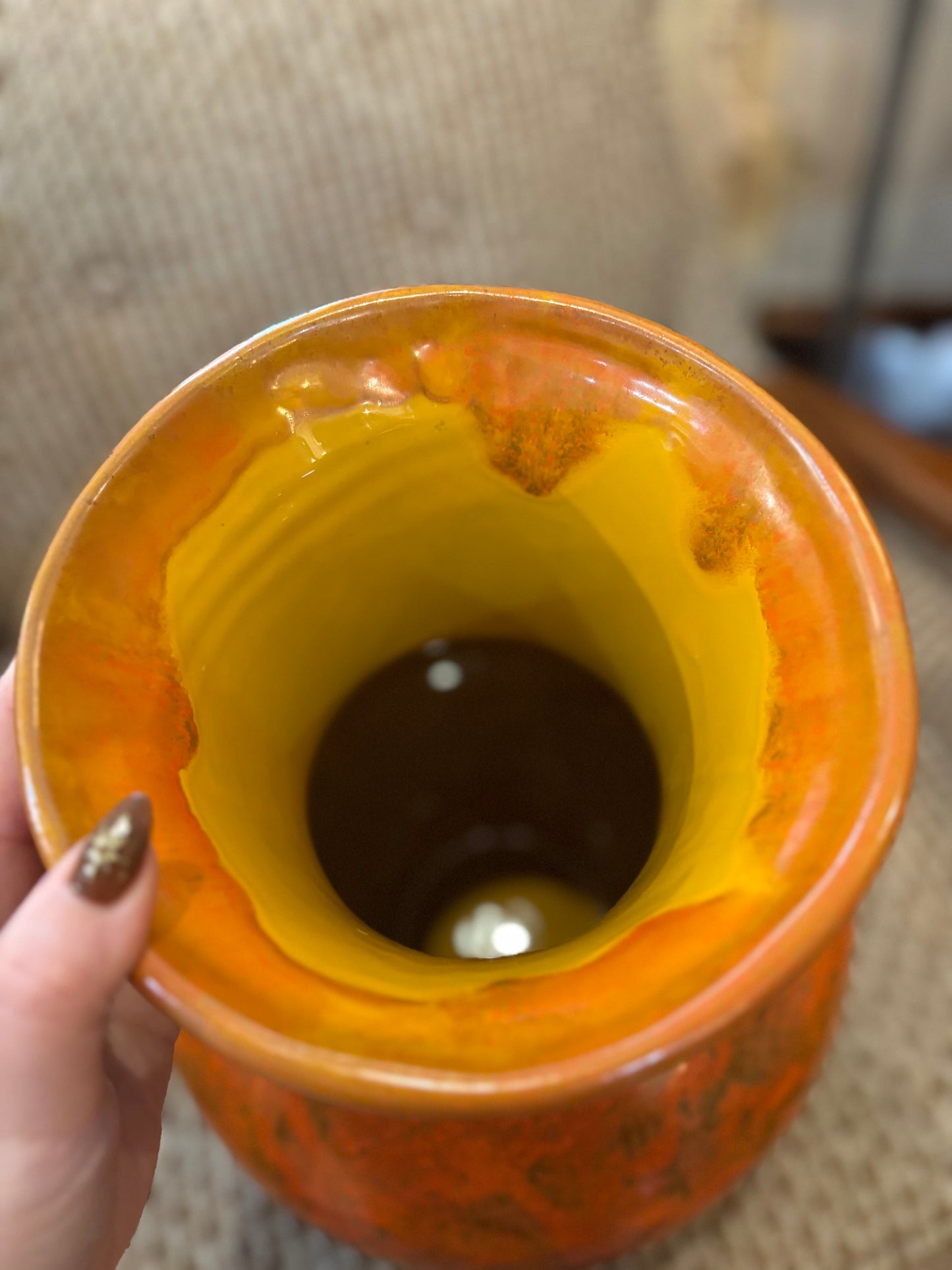 Blue Mountain Hand Thrown Pottery Vase