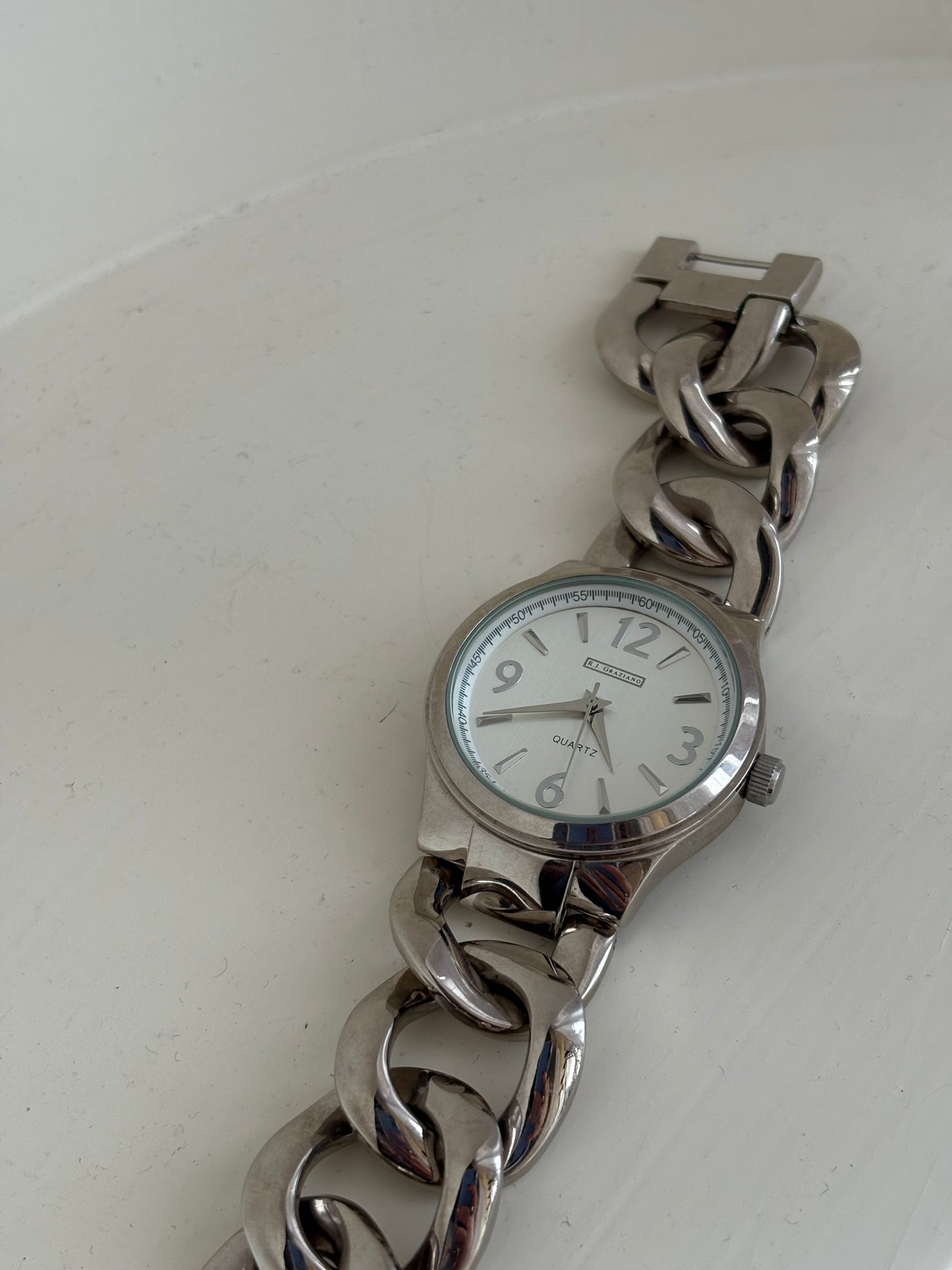 R.J Graziano Watch - Silver Base metal