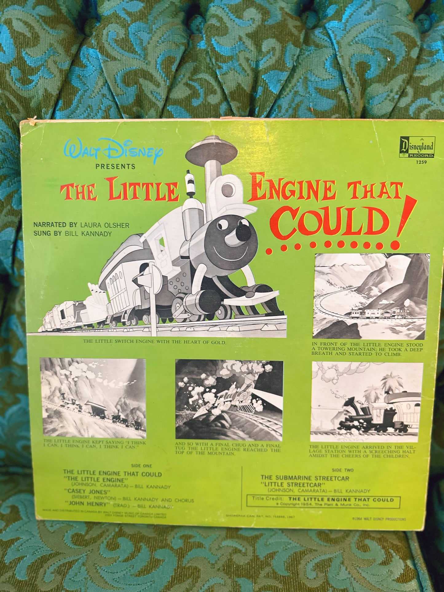 1964 The Little Engine That Could! - Disneyland Record (1259)
