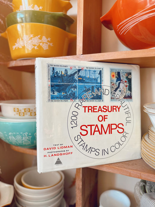 1200 Rare & Beautiful Treasury of Stamps book