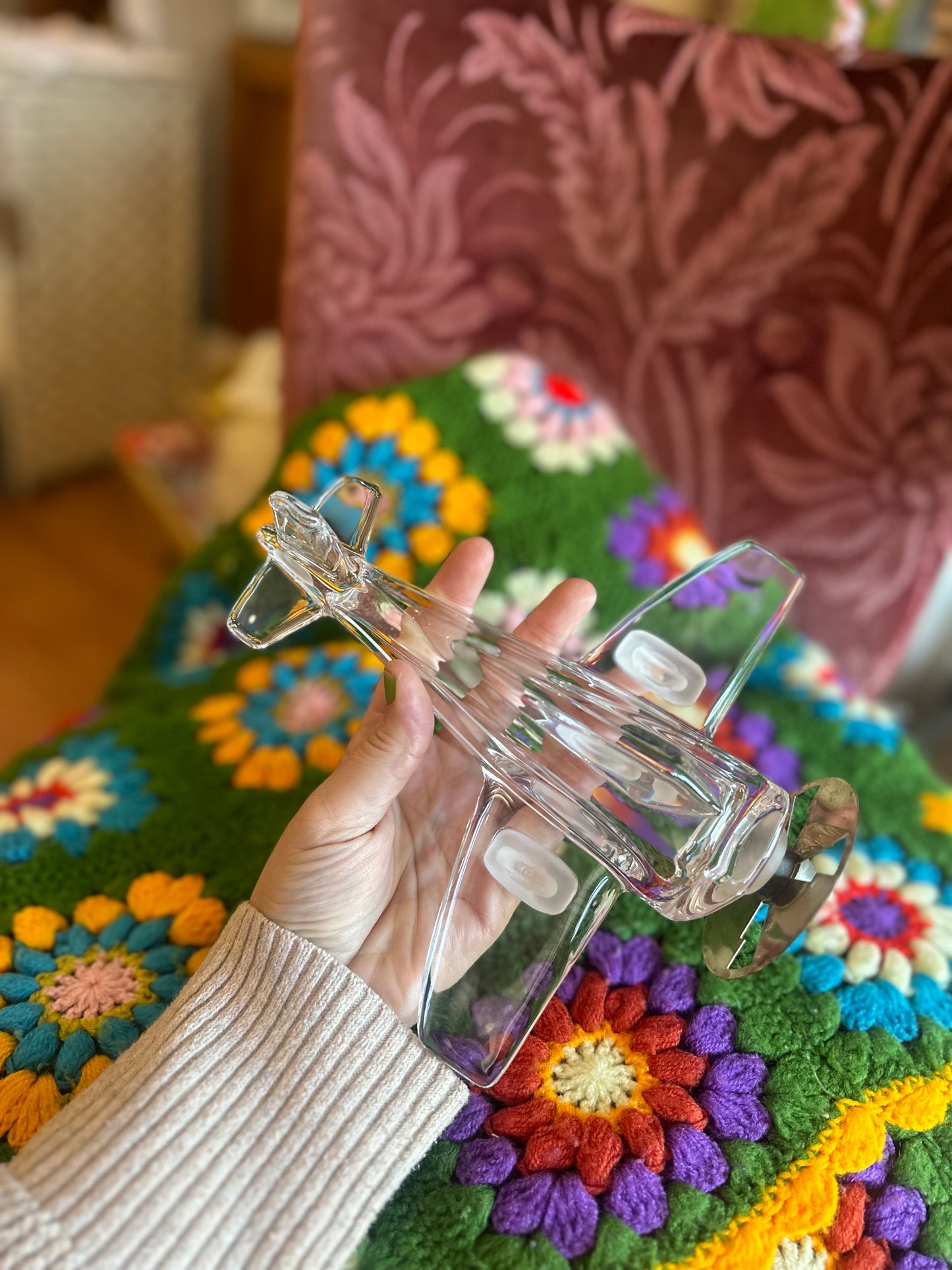 Sasaki Crystal Airplane