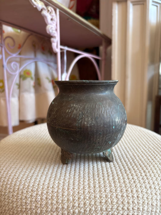 Small Brass Pot