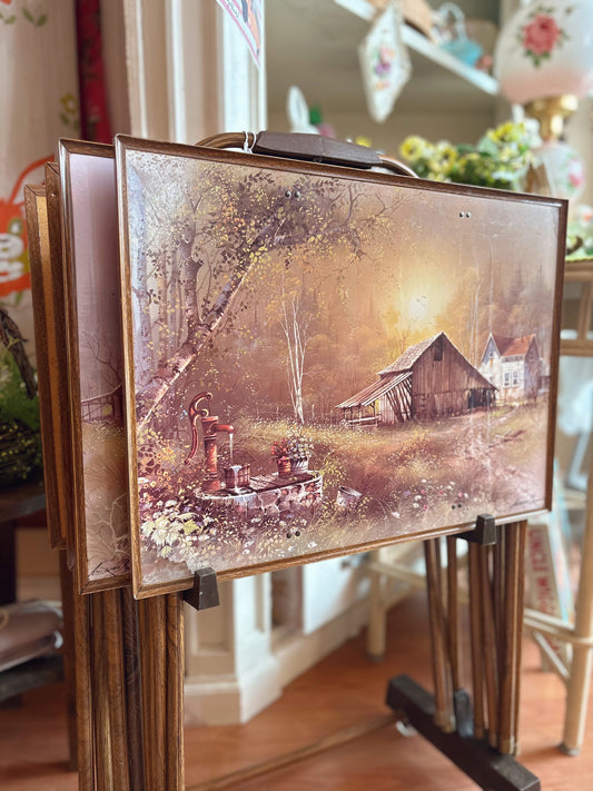 TV tray set - 4 tables