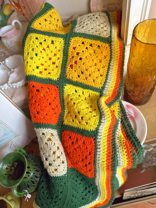 Colourful Crochet Blanket
