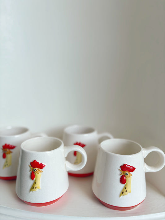 Holt Howard 1960 Rooster Mugs