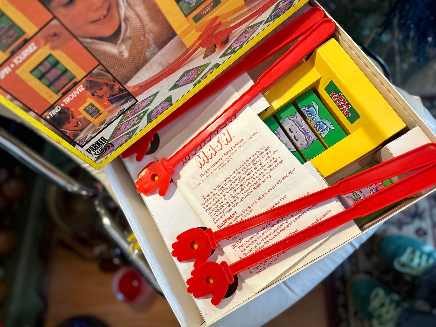 Parker Brothers 1987 Monster Mash Board Game (complete)