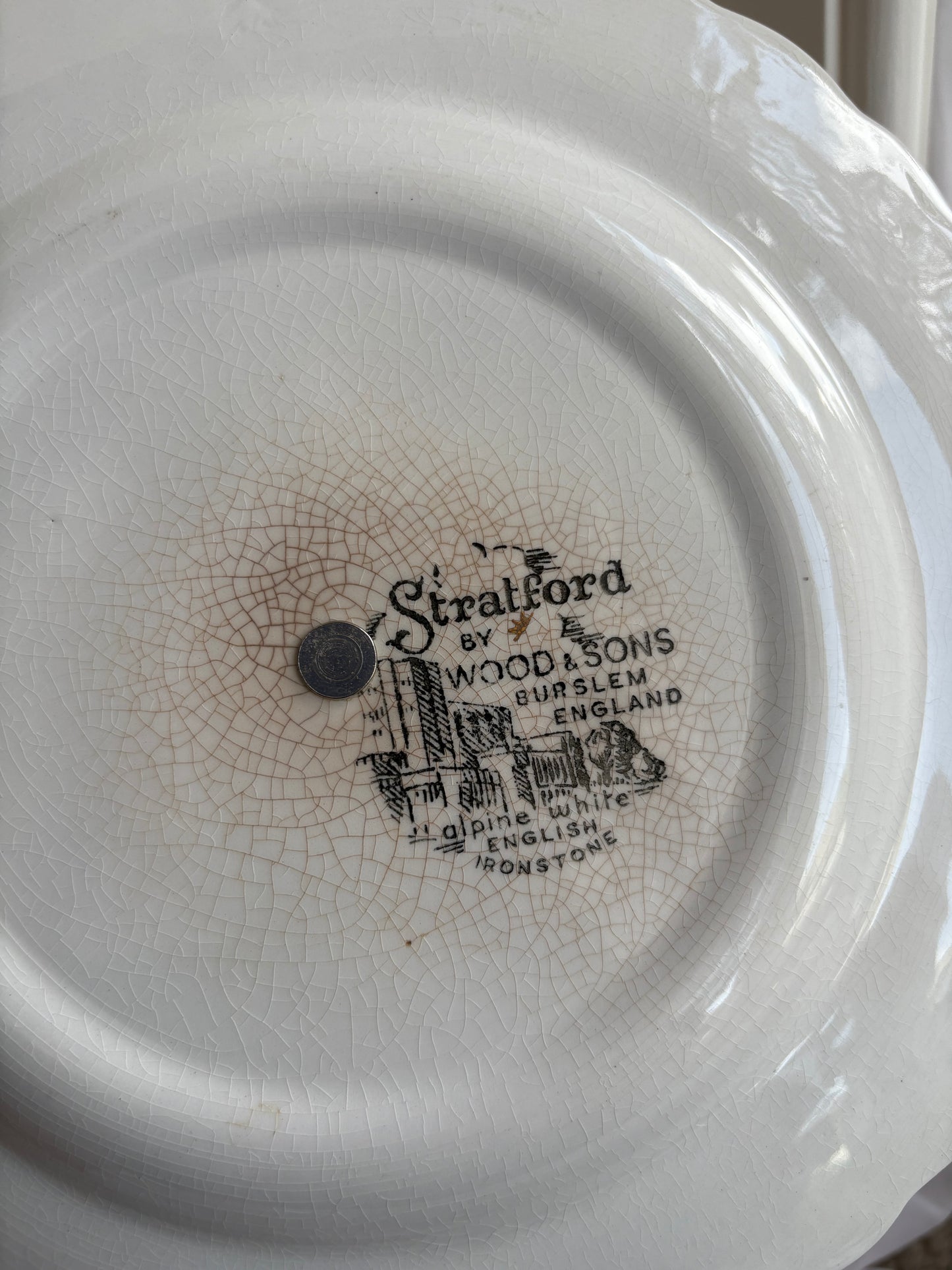 Stratford by Wood & Sons plate platter