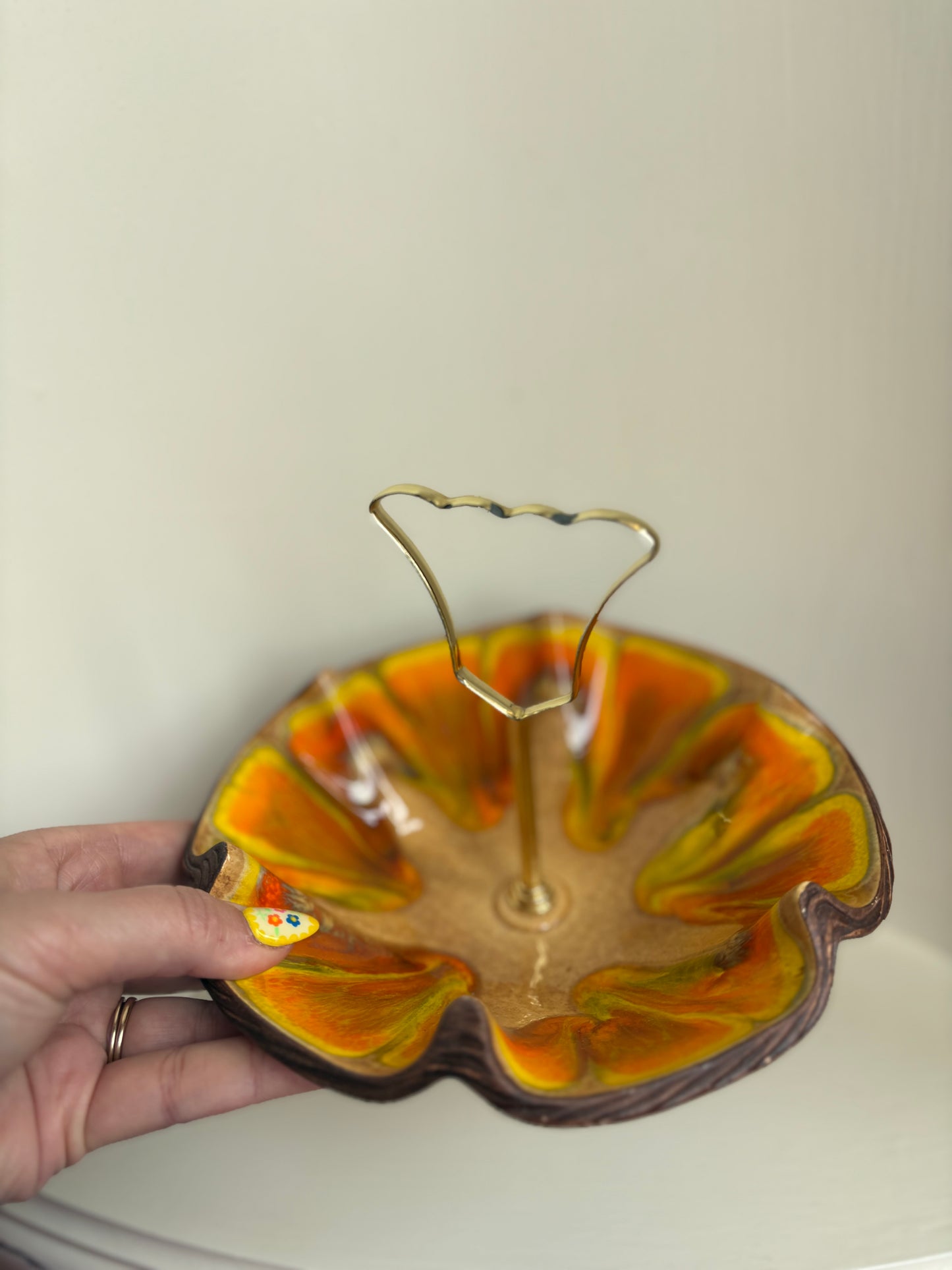 California Pottery Candy Dish