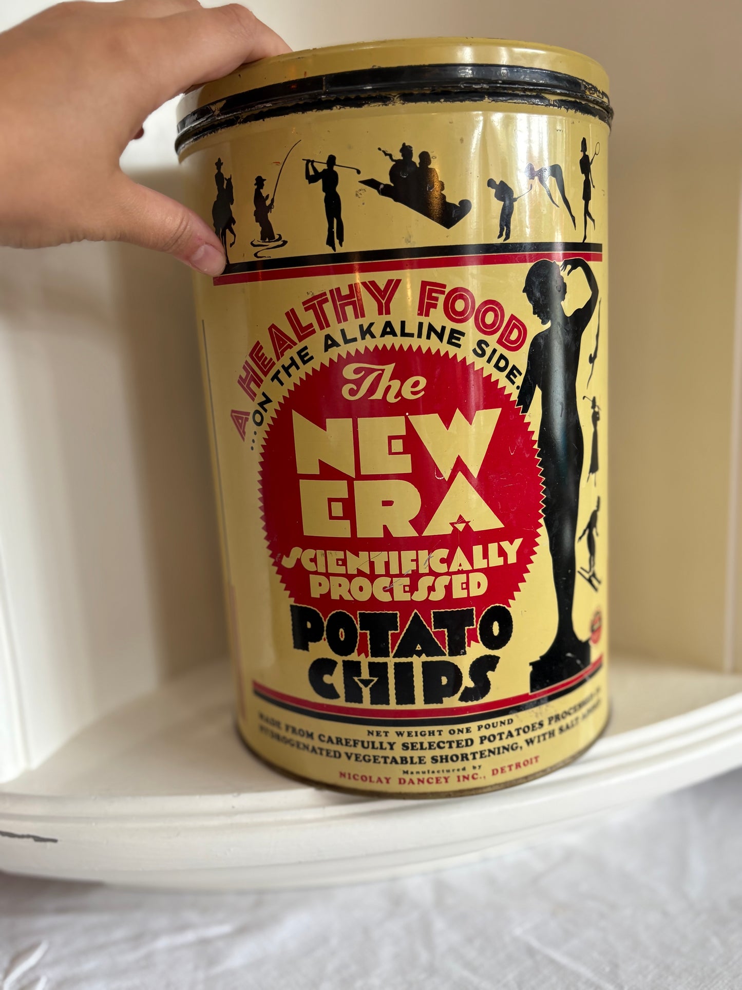 The New Era Potato Chips Tin