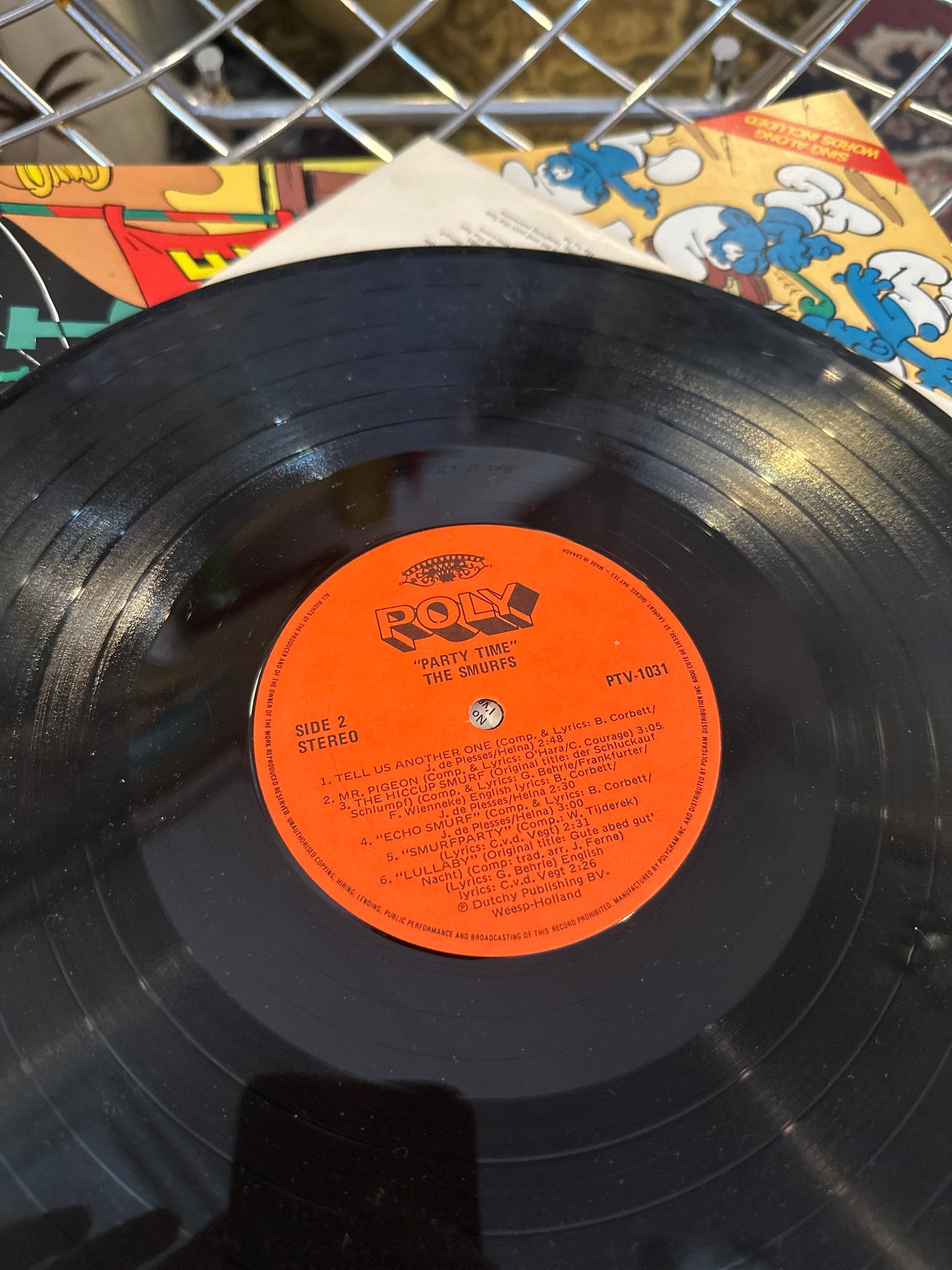 The Smurfs Party Time Vinyl
