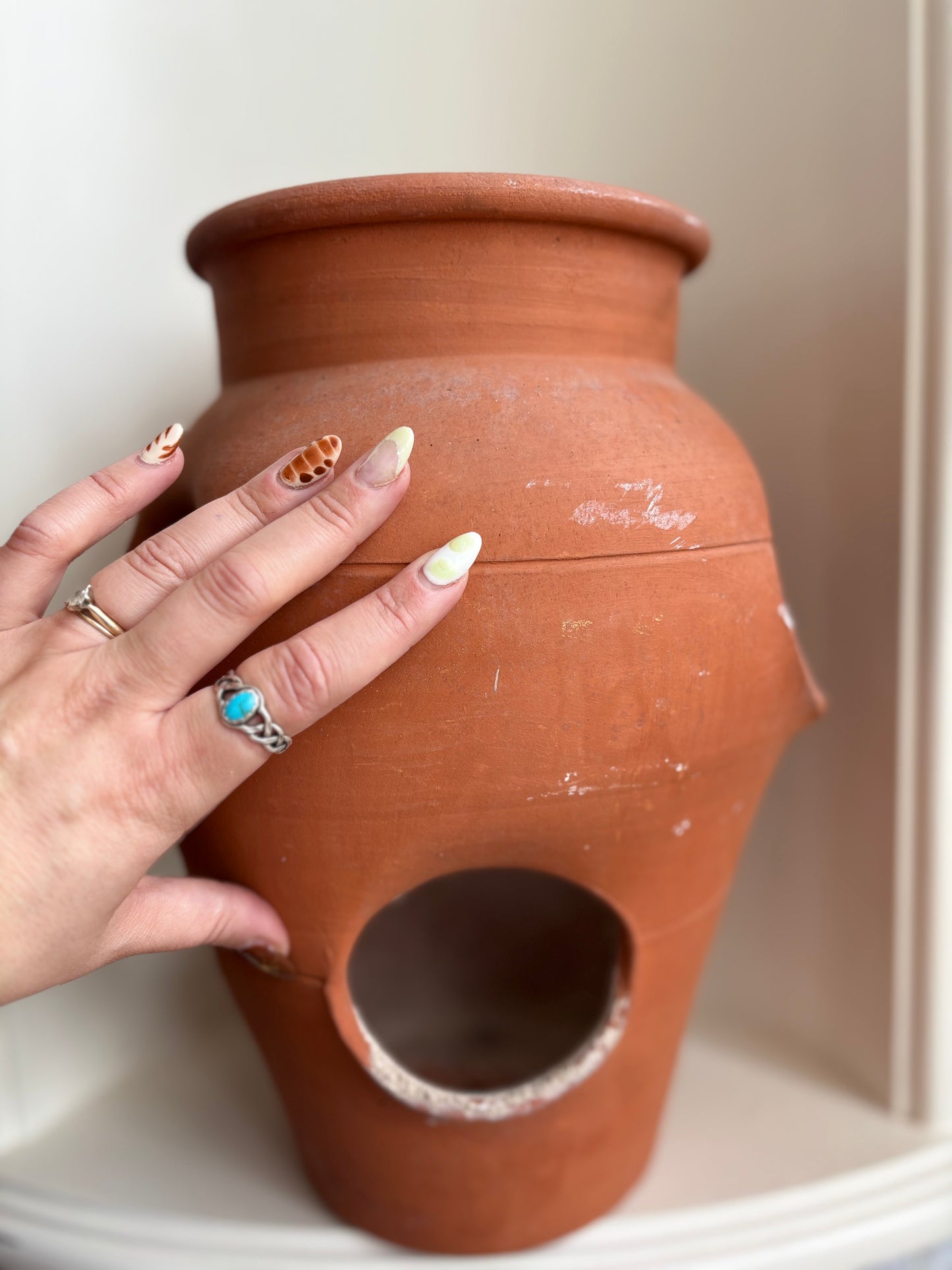 Large Terracotta Strawberry Pot