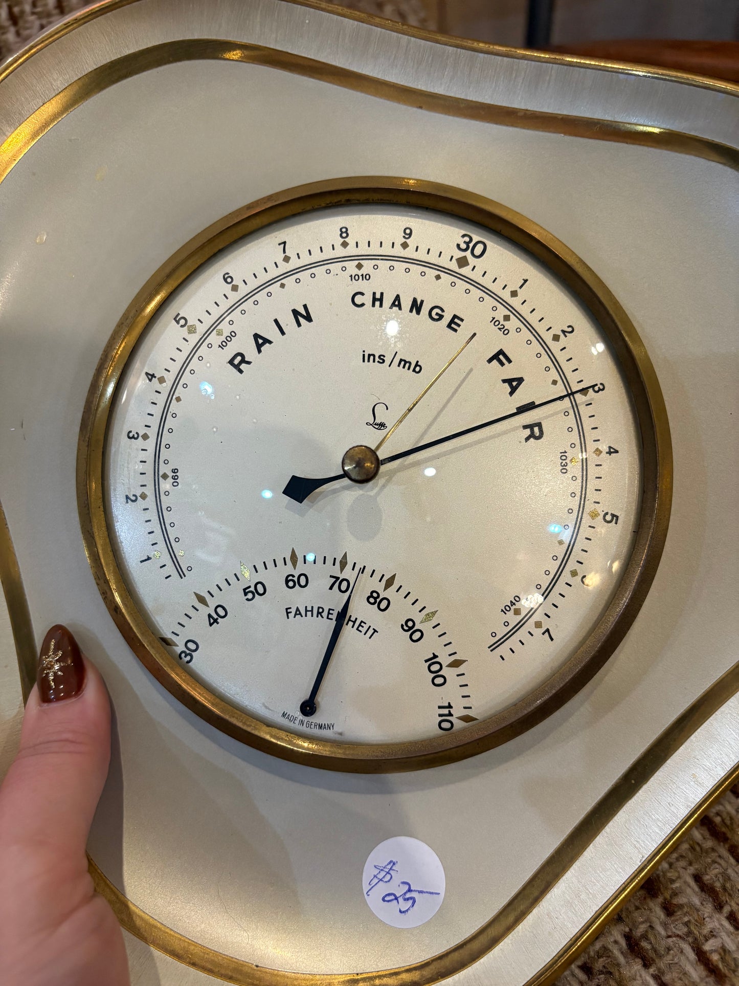 Brass Barometer