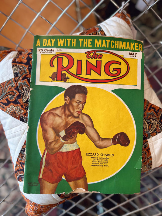 May 1948 The Ring Boxing Magazine - Ezzard Charles