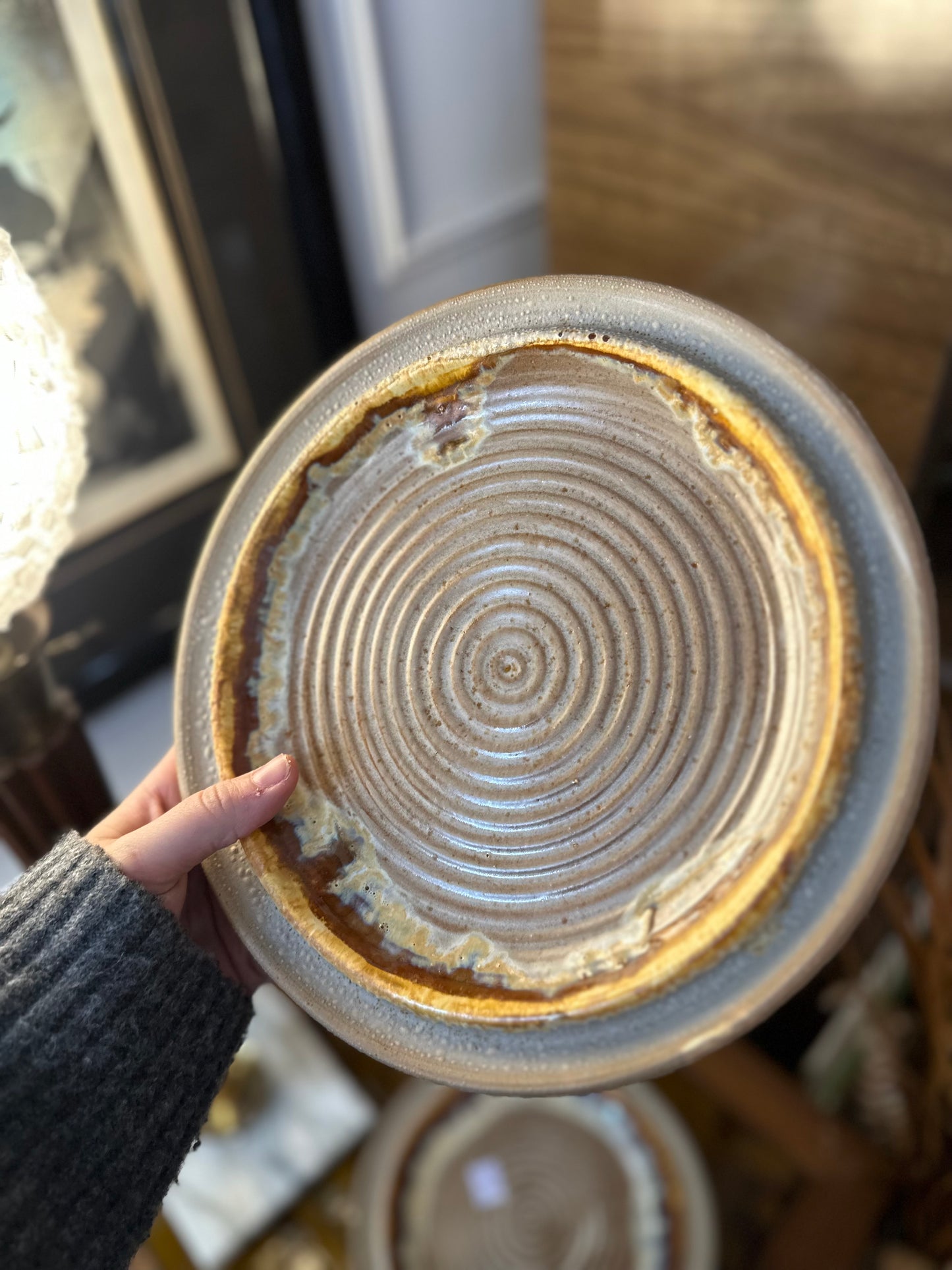 Set of 6 1970s Laurentian Pottery (item #2019) plates