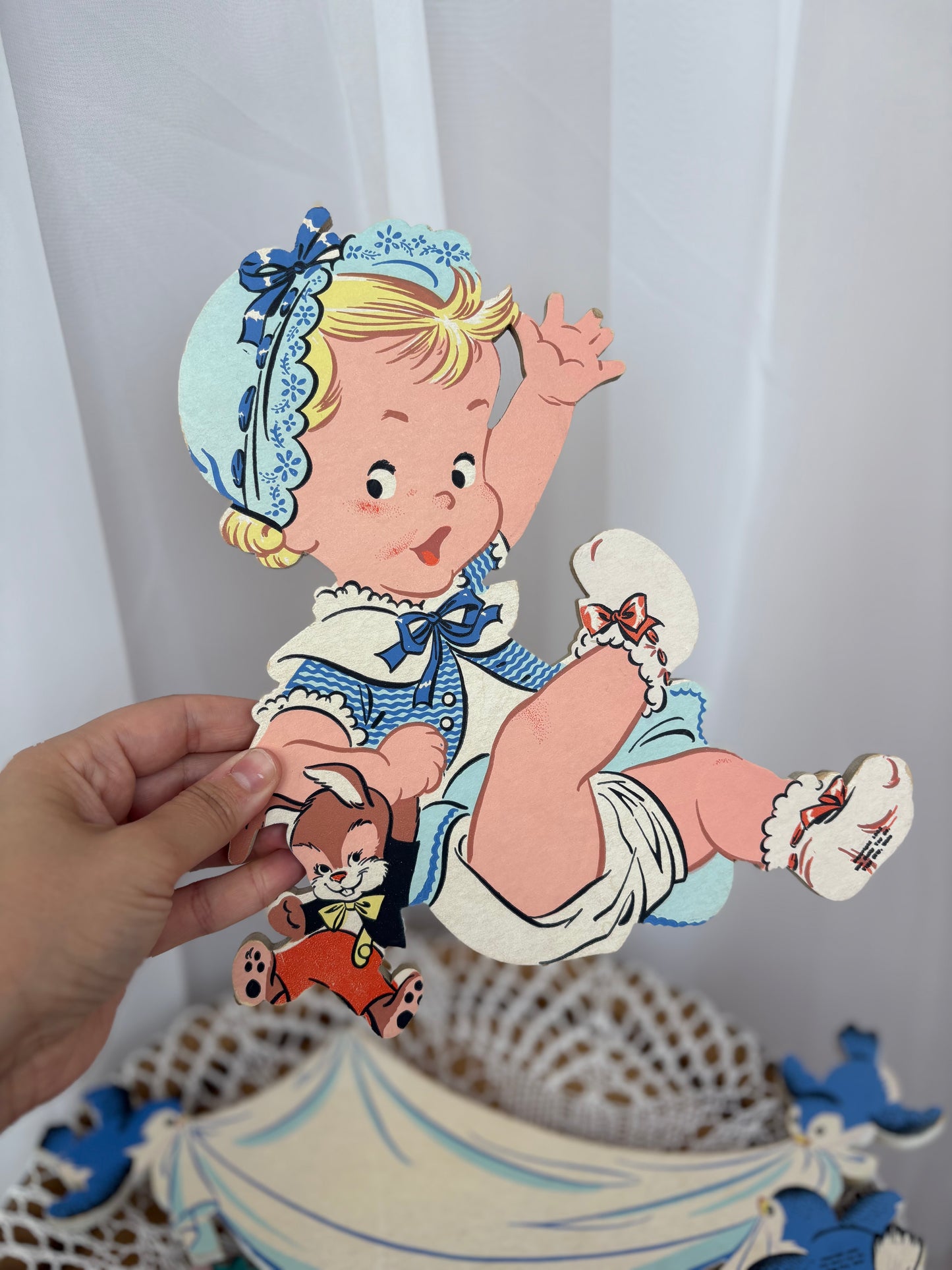 1952 Dolly Toy Company Nursery Wall Decor