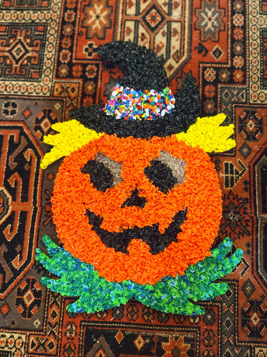 Jackolantern Vintage Popcorn Art
