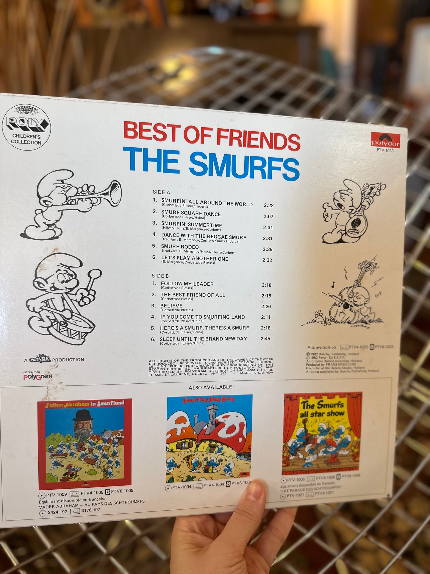 Best of Friends The Smurfs Vinyl